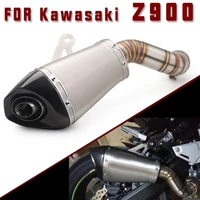 motorcycle modified sports car is suitable for kawasaki ninja z900 scorpio exhaust pipe z900 scorpio exhaust pipe modification