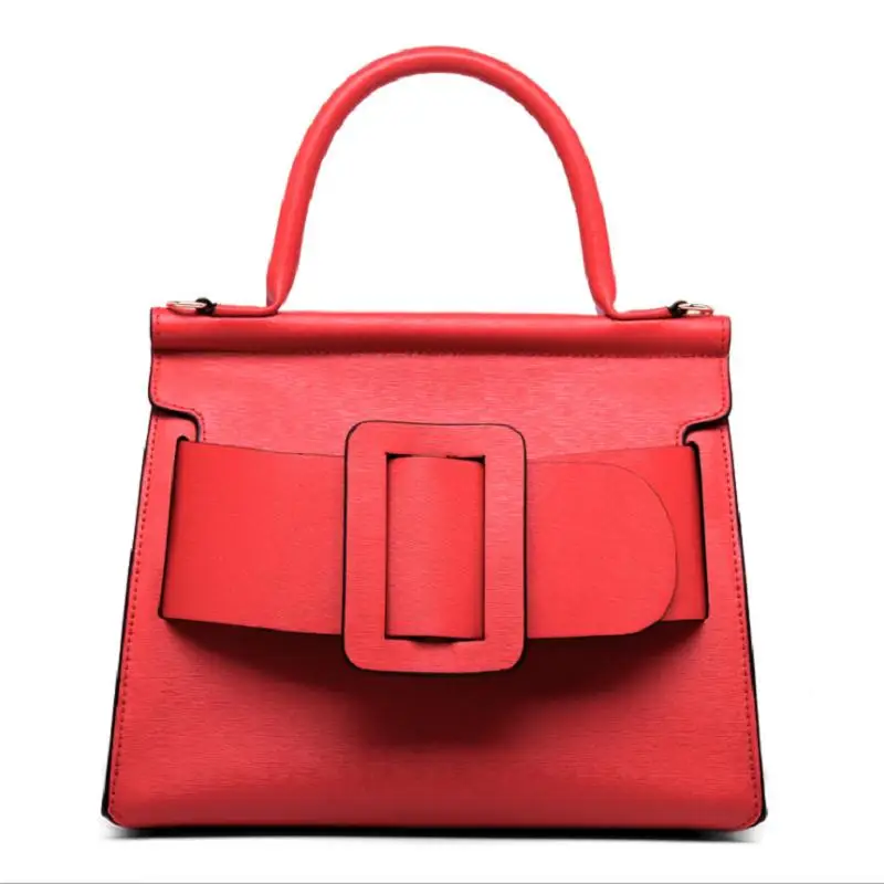 

2021 Fashion Women Bag Simple Fashion Vintage Handbag Women Genuine Leather Messenger Bags Solid Color Shoulder Bags