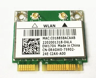 Оптовая продажа Новая беспроводная мини-карта Pcie для Dell Dw1704 Broadcom BCM43142HM Bcm4314 Wi-Fi