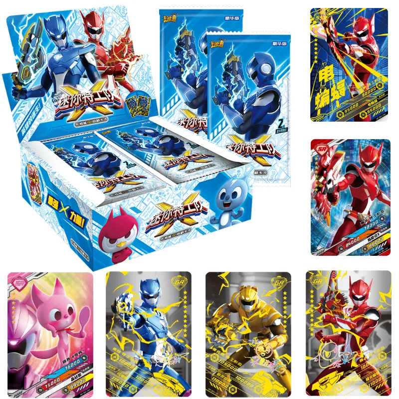 Original Mini Agent X Card Exquisite Collection Cards TCG Game Cartas 240-288Pcs/Box Birthday Gift Japanese Anime