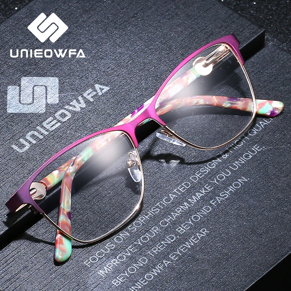 Синий светильник блокирующий рецепт очки для женщин оптические близорукости