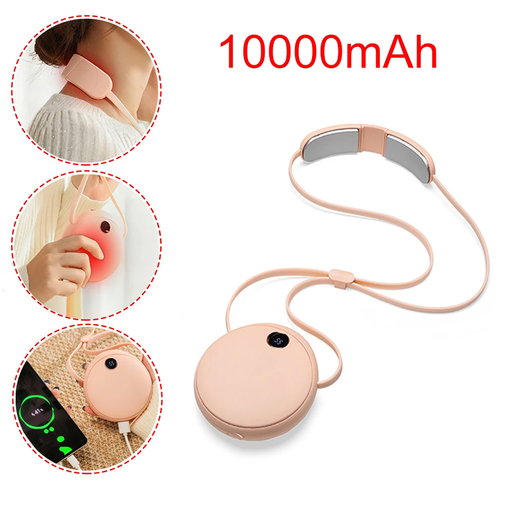 

10000mAh Multifunctional Mini Electric Neck Hand Warmer USB Electric Pocket Heater Power Bank Portable Winter Heating Machine