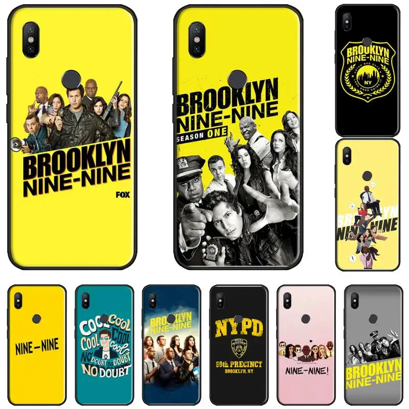 Мягкий чехол для телефона Brooklyn 99 Nine-Nine cool Custom Photo бампер Xiaomi Redmi 4x5 plus 6A 7 7A 8 mi8 8lite 9 note