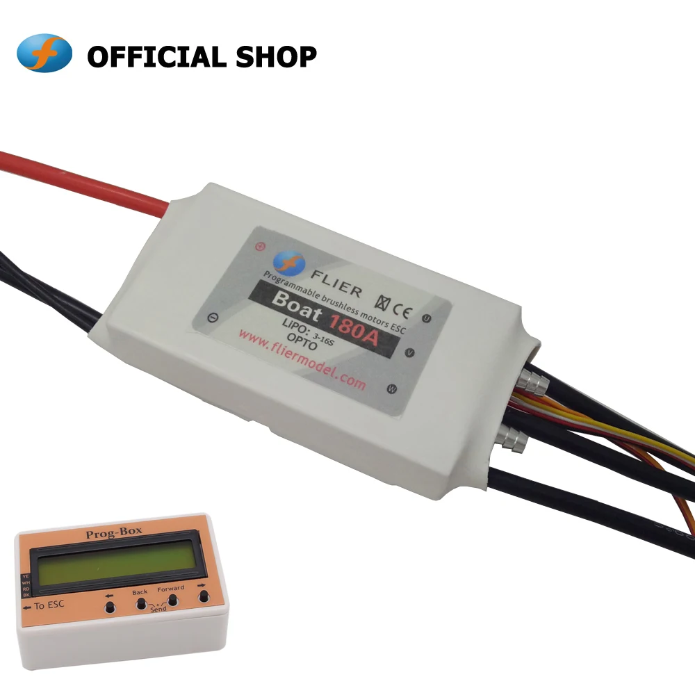 Новая версия 12S/16S/18S/20S/22S 180A Водонепроницаемый RC гоночный бесколлекторный морской