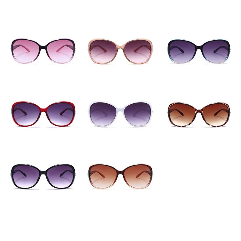 

Seemfly Big Frame Gradient Sunglasses For Women Trend Sun Glasses Retro Fashion Eyeglasses Gradient Ladies UV400 Gafas De Sol