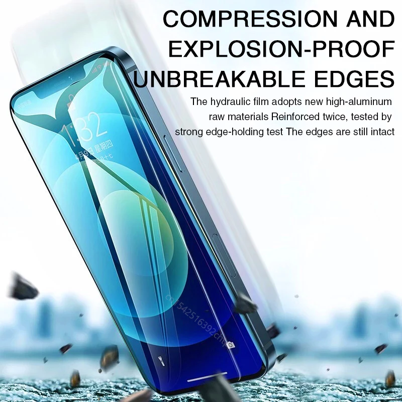 35D Hydrogel Film For iPhone 12 Pro Max Mini Screen Protector On iPhone 11Pro XR XS Max 7 Plus 8 SE 2020 6S 11 X Not Glass