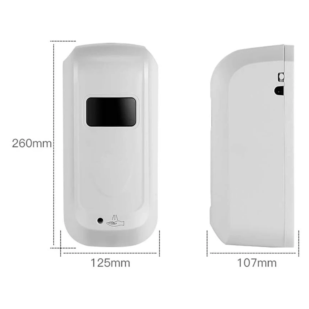 

1000ml For Kitchen Bathroom Wall Mounted Smart Automatic Liquid Soap Dispenser for Kitchen Bathroom Accessories Set