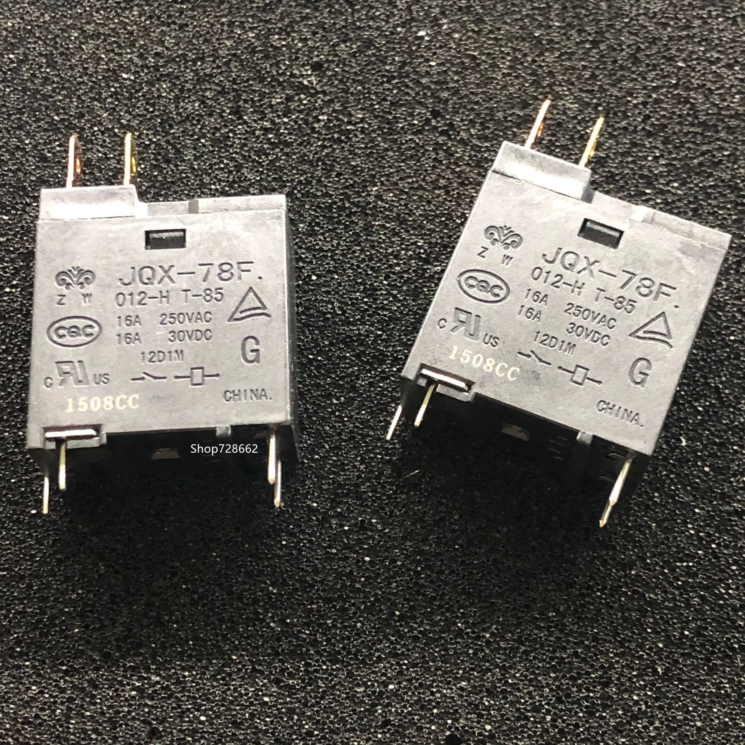 5 10 20PCS Новая Микроволновая печь реле JQX 78F 012 H JQX78F 012H JQX78F012H 12VDC 16A 250VAC DIP4|Реле| |