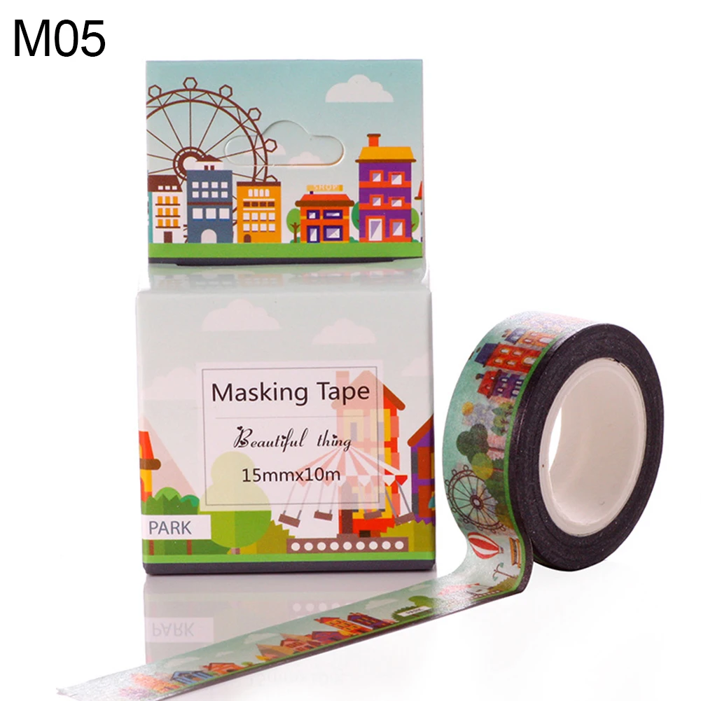 Детская Фантастическая мечта акварельные украшения Бумага васи лента DIY дневник