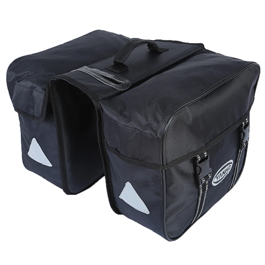 

Mountain Bike Road Cycling Rear Saddle Bag Tail Pouch Bicycle Pannier Bag Reflective Strip
