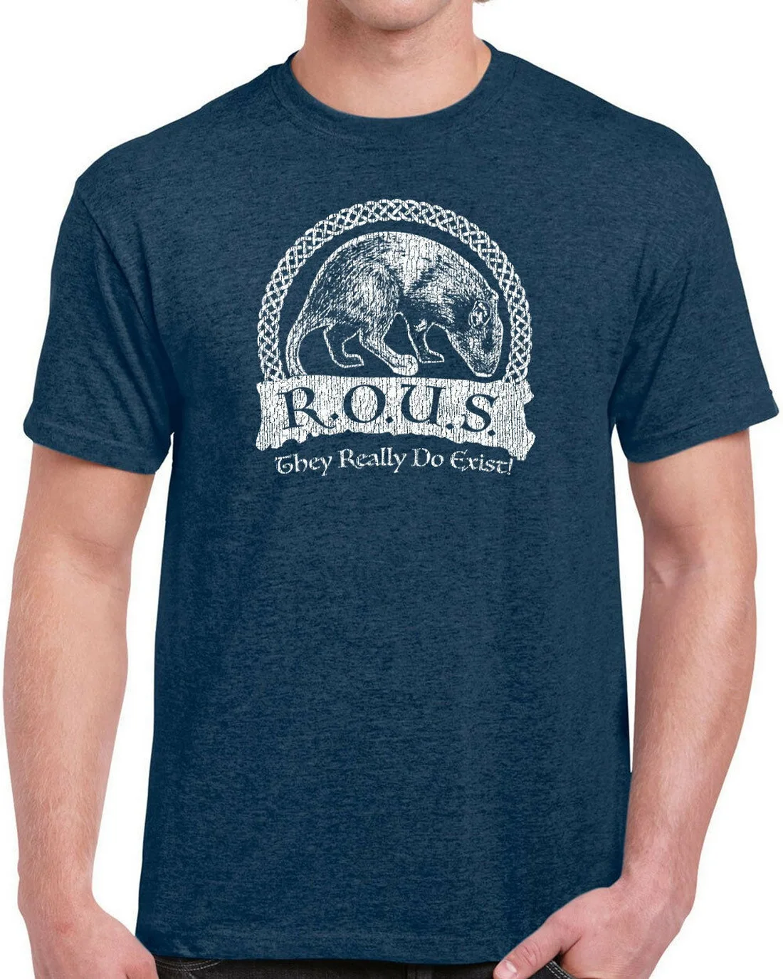 

629 ROUS Mens Tops Tee T Shirt Rodents Unusual Size Princess 80s Movie Bride Rats Funny Customize O Neck T-Shirt