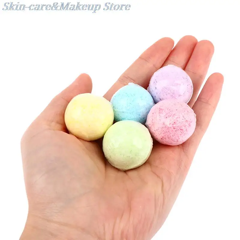 

5Pcs Shower Bombs Ball Bath Salt Body Ease Bubble Ball Pets Cleaner Supplies