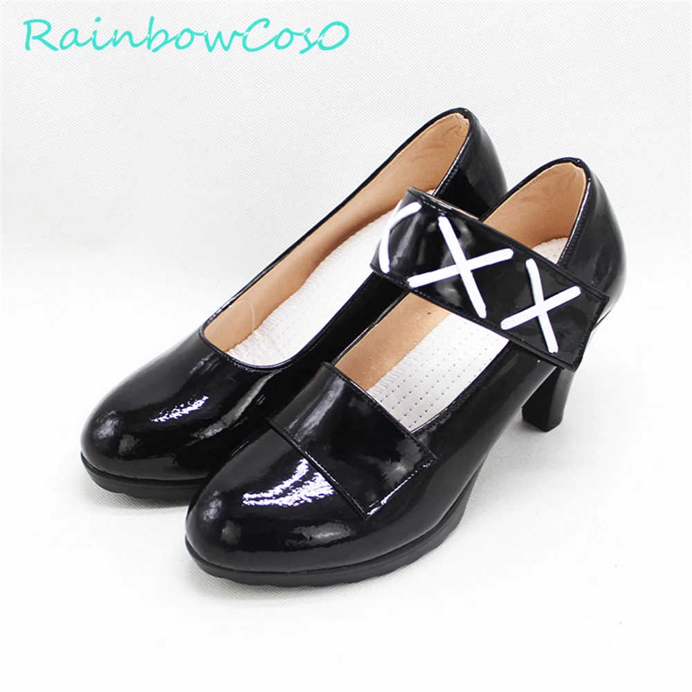 Arknights Whisperain Обувь для косплея Сапоги Игра Аниме Хэллоуин RainbowCos0 W1498