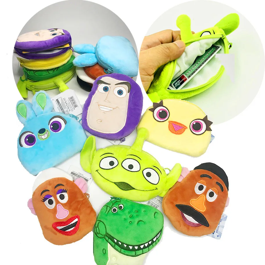 Мягкая История Игрушек 4 форки детское портмоне кролик Вуди миссис и мистер