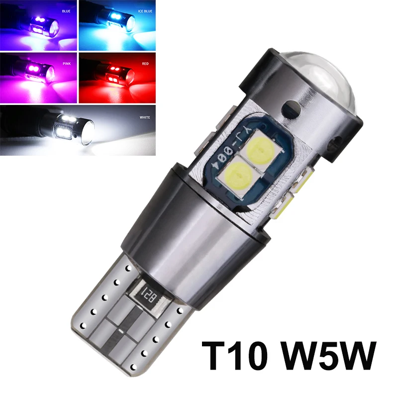 1 шт. Canbus T10 W5W 3030SMD 10 светодиодный купольный светильник для чтения салона