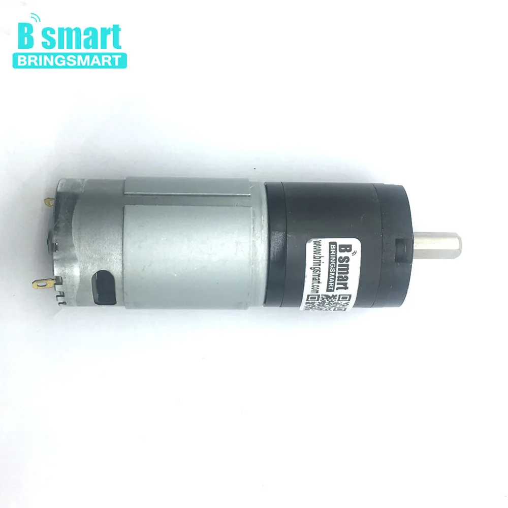 Bringsmart Электрический мини мотор редуктор 12 В низкая скорость постоянный ток
