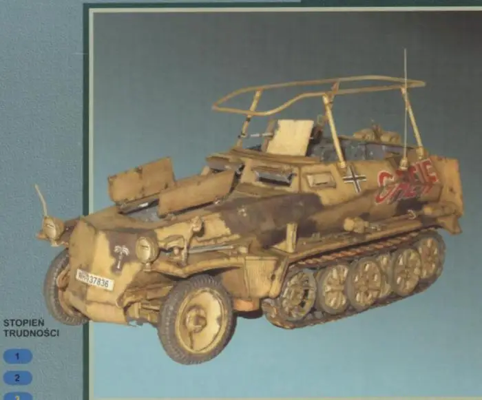 Мировая война II Sd.Kfz.250 военный автомобиль 3D бумажная модель Diy | Игрушки и хобби