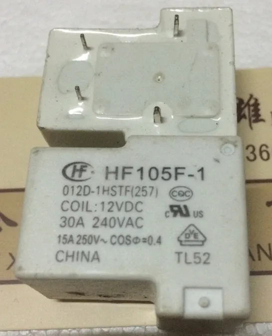 

1pcs Реле HF105F-1 12VDC