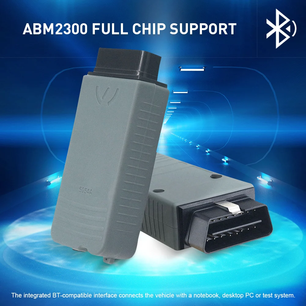 

1 PCS VAS5054A ABM2300 Full Chip Support OBD2 Code Reader V5.16 Bluetooth-Compatible Car Diagnostic Tool Car Code Reader Set