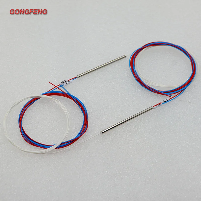 10 шт. Новый мини оптоволоконный сплиттер 0 9 мм одиночный режим 1x2 50:50 Тяговый конус