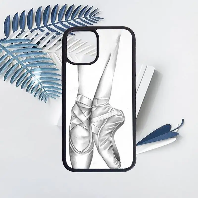 

Ballerina Dance Ballet Girl Shoes Phone Case for iPhone 11 12 pro XS MAX 8 7 6 6S Plus X 5S SE 2020 XR Hard PC