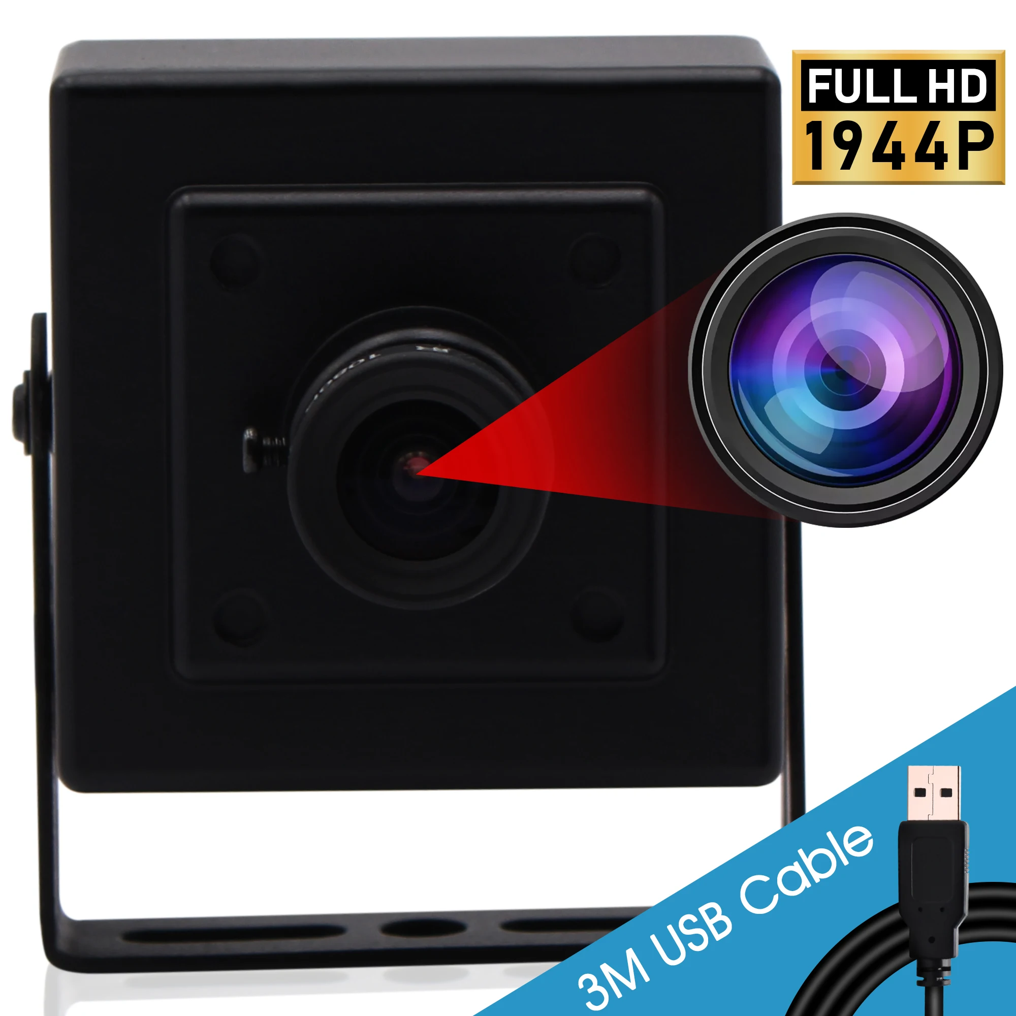 5 Мп CMOS OV5640 Высокое разрешение 2592*1944 мини Usb 2 0 ПК веб-камера Hd для систем