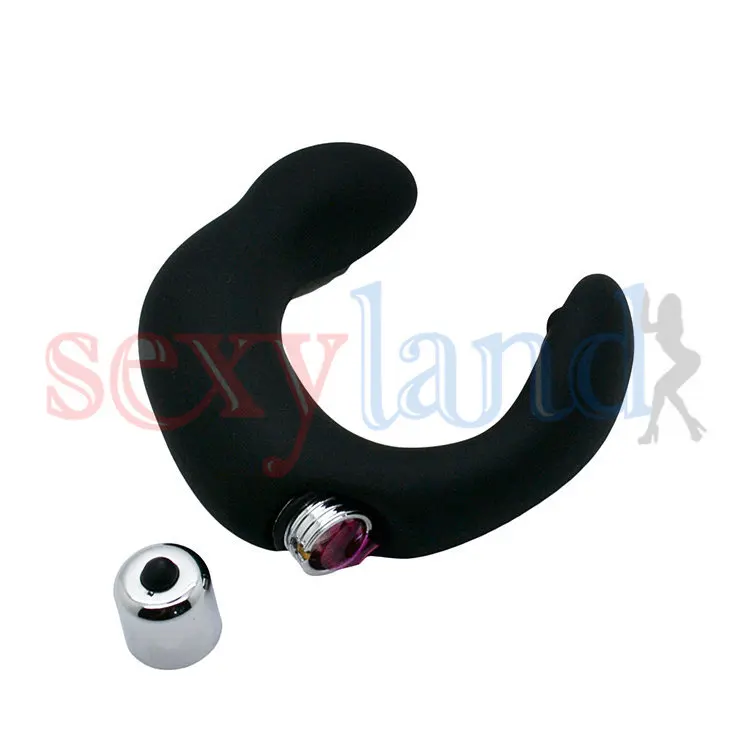 Waterproof Vibrating Silicone Prostate Anal Massager Toys Male Sex Adult Products |