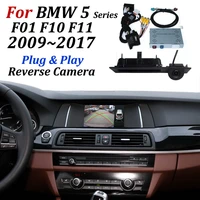 for bmw 5 series m5 f07 f10 f11 2009 2017 original screen plug play no need coding car rear view backup reverse parking camera