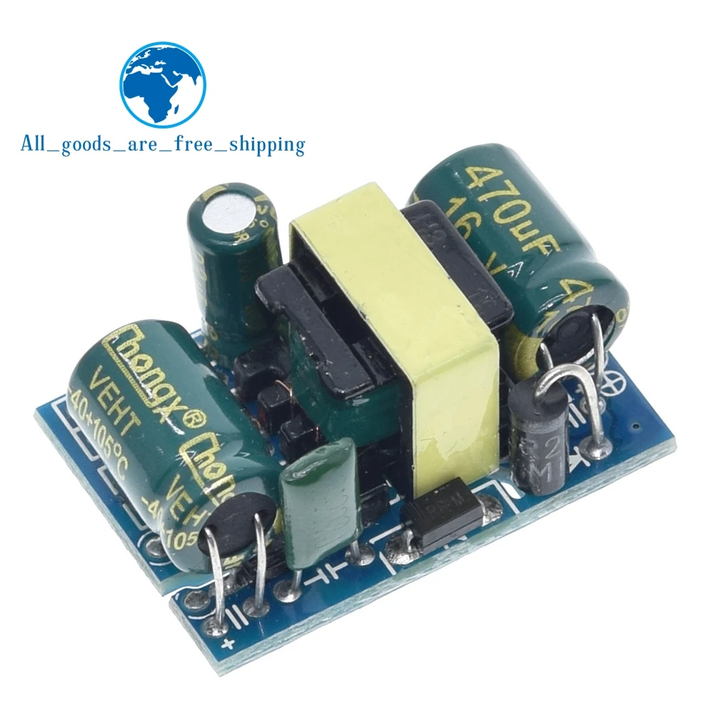 TZT AC DC 12 в 450 мА 5 Вт понижающий модуль преобразователя источника питания для arduino