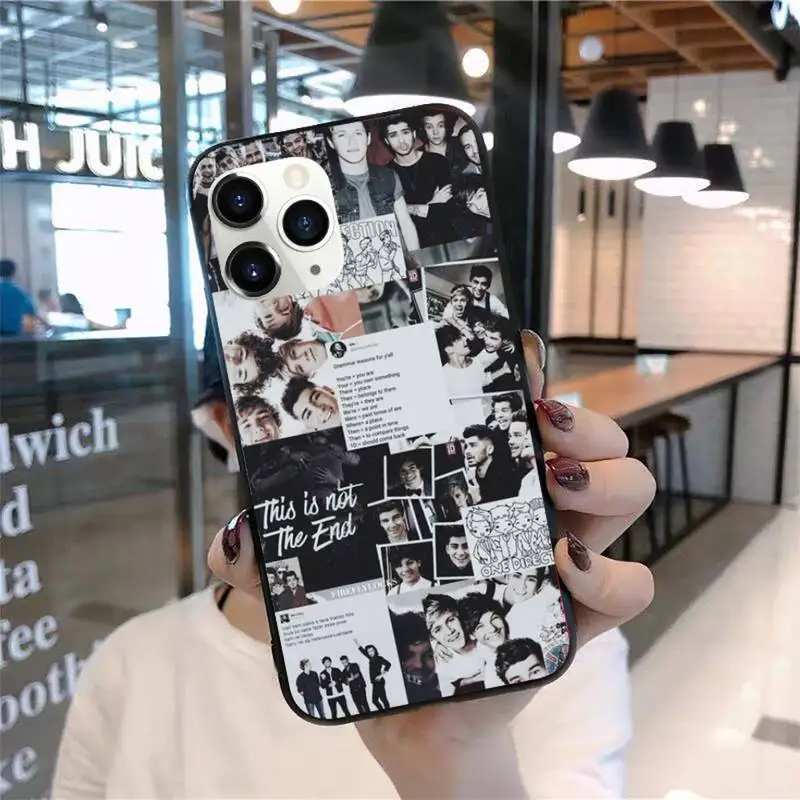

One direction British band Phone Case for iPhone 11 12 pro XS MAX 8 7 6 6S Plus X 2020 XR Mini