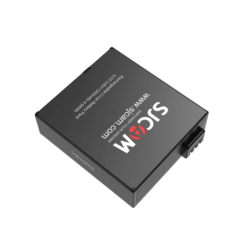 Оригинальное зарядное устройство для батарей SJCAM SJ9 двойное 1300 мАч литий-ионный