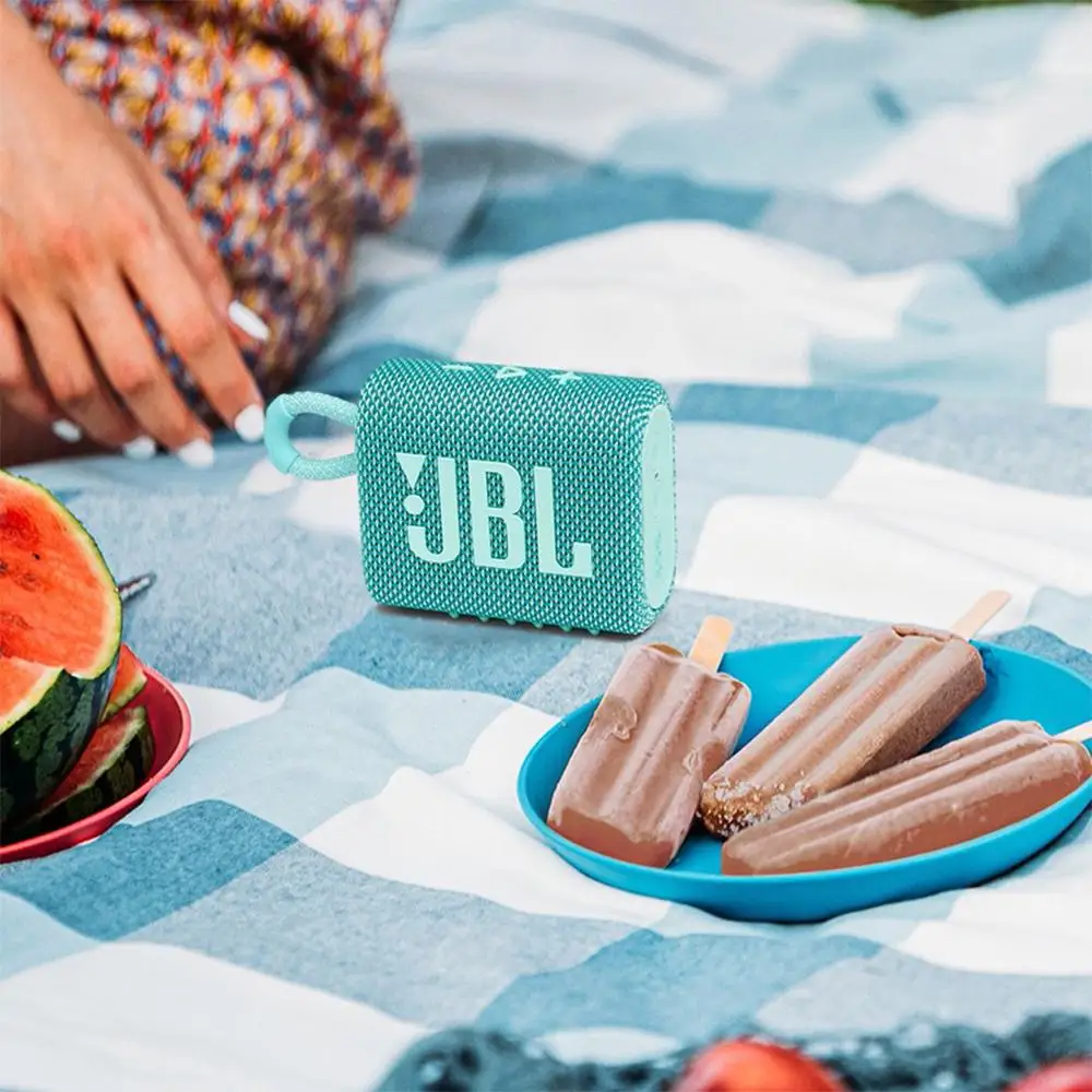 

Original JBL GO 3 Bluetooth Speakers JBL Pro Sound Stereo Portable Bluetooth Speaker Bold Style Waterproof Subwoofer Speaker