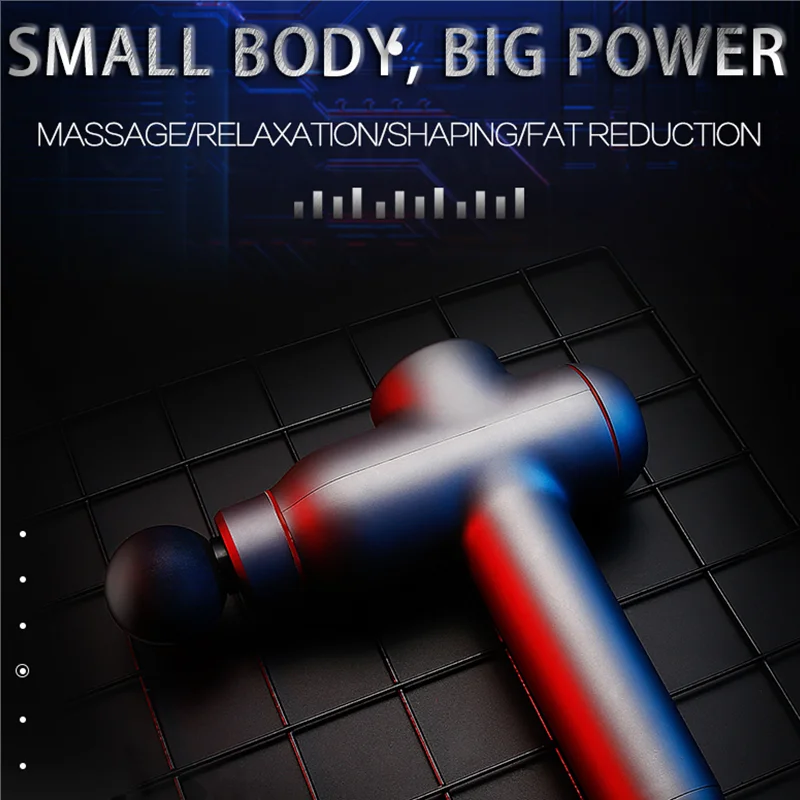 2020 пистолет для массажа мышц тела 5 скоростей беспроводной Fascia спортивный