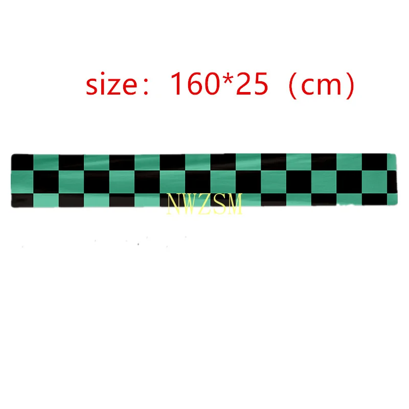 

Kids Anime Kimetsu no Yaiba Demon Slayer Cosplay Costume Kamado Tanjirou Nezuko Zenitsu Tomioka Kimetsu no Yaiba costume Scarf