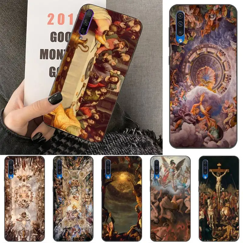 

Renaissance Art Painting Phone Cases For Xiaomi Mi 10 5 6 A2 A2lite A1 9 9SE 8Lite 8explorer Pocophone F1 Fundas Cove Cases