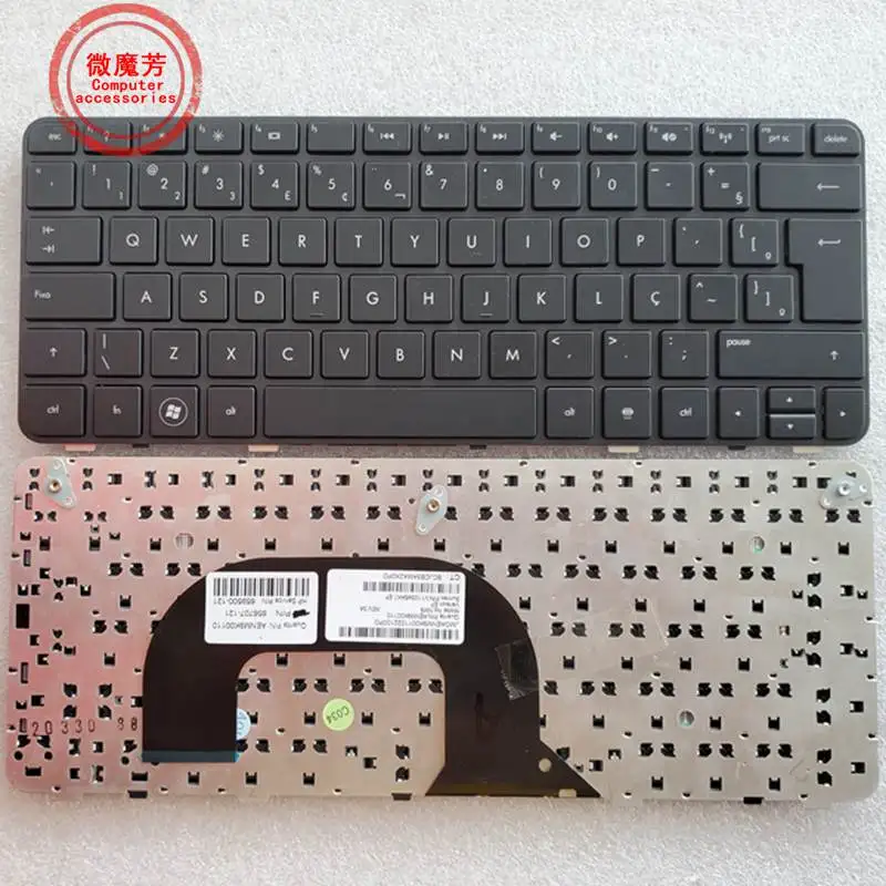 

BR Keyboard для HP Pavilion dm1-3000 dm1-3100 dm1-3200 DM1-4000 mini230-3000 DM1Z-3000 DM1Z-3200