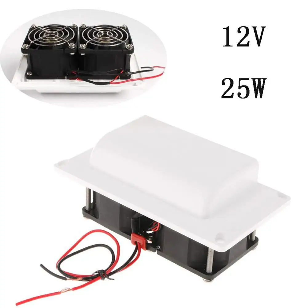 

12V Caravan Motorhome Trailer Side Air Vent Ventilation 25W Exhaust Fan Automobile Accessories For Caravan RV Trailer