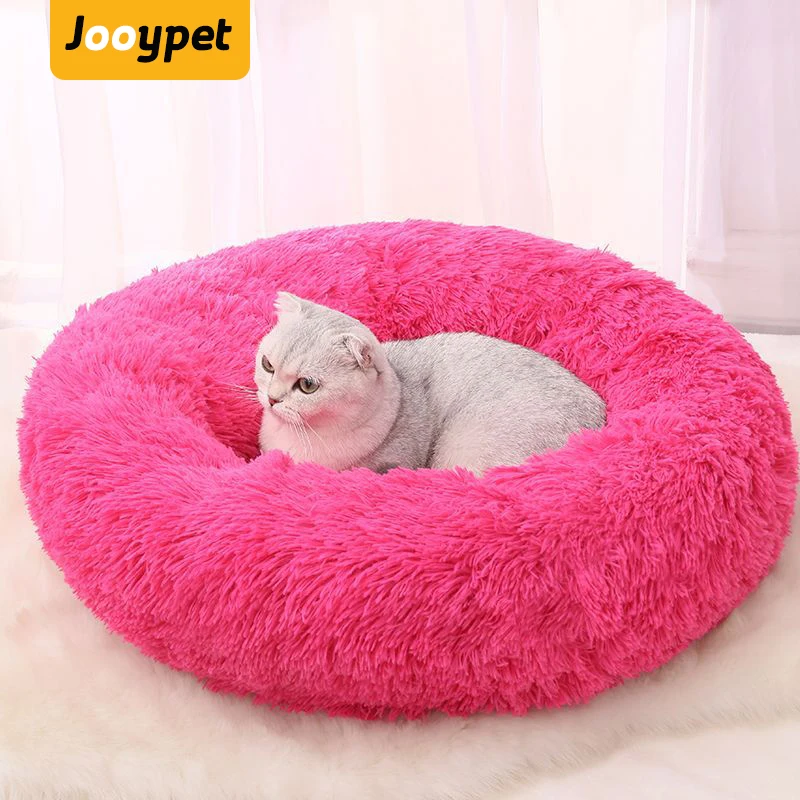 JOOYPET новый стиль длинные волосы PV ткань теплая роскошная кровать для собаки|Дома