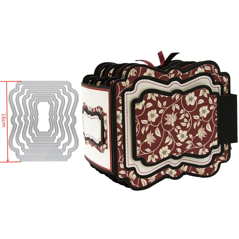 Основа для создания книг памяти металлические режущие штампы трафареты