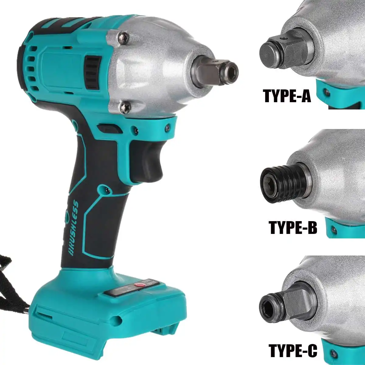 

Гайковерт Drillpro ударный, 3 скорости, 1/2 дюйма, 18 в