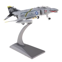 1100 die cast american f 4 fighter aircraft plane toys w metal display stand