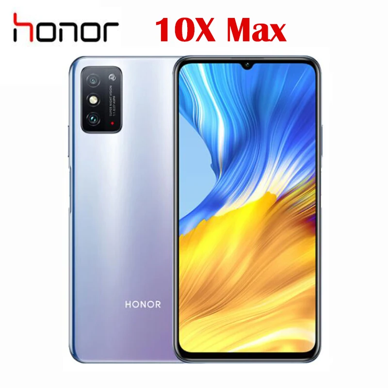 Новый Официальный Оригинал честь X10 Max 5G смартфон MTK6873 7 09 дюймов 1080x2280P 48.0MP сзади