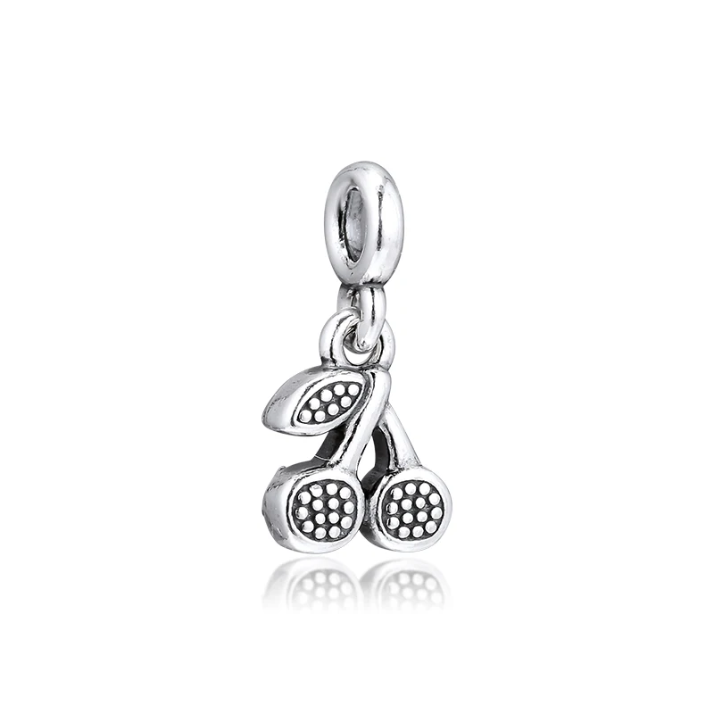 CKK подходит для браслета Pandora ME My Cherry Подвески изготовления украшений из серебра