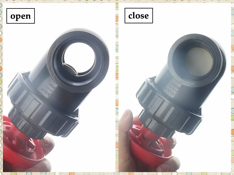 

Запорный клапан ПВХ NuoNuoWell 20/25/32/40/50/63 мм