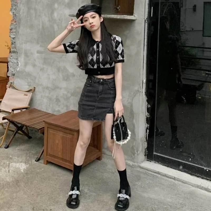 Кардиган Для женщин Maiden Англия элегантный дизайн укороченный свитер пикантная