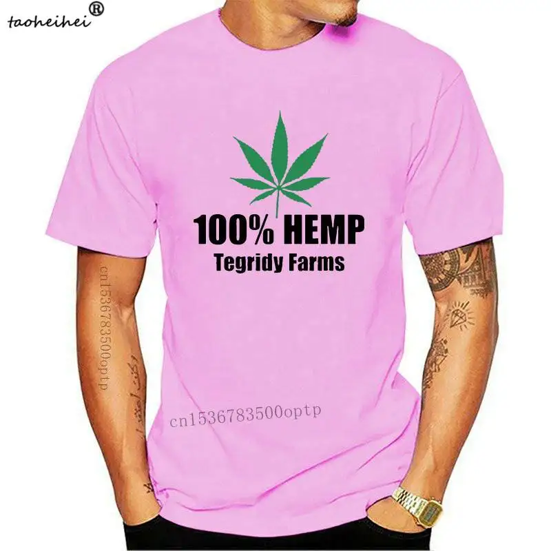 100% волокна конопли из Tegridy фермы футболка Южной Рэнди идея для подарка С
