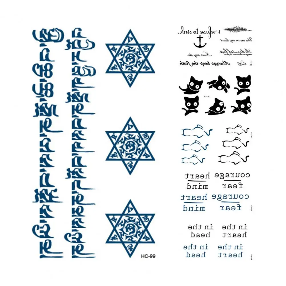 Ювелирные изделия для тела тату искусство дешевые вещи крутой материал модный