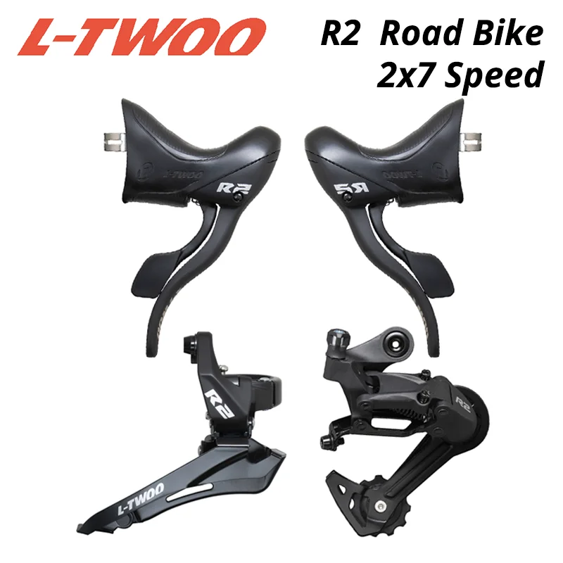 Шоссейный велосипед ltwoo R2 7 S Группа 2x7 Скорость 21S ST рычаг переключения правая