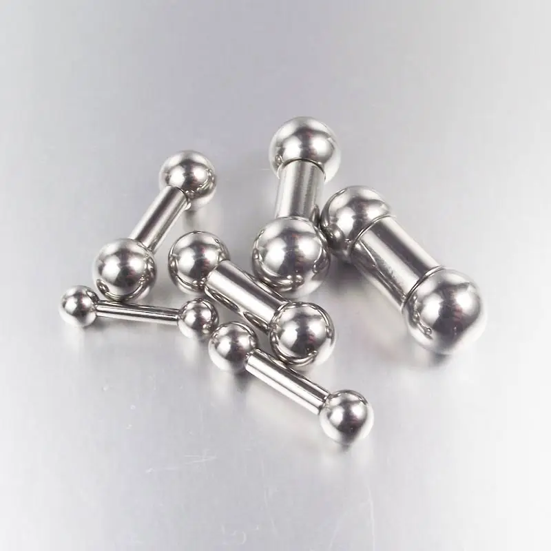 Штанги из нержавеющей стали с большим шариком ювелирные изделия для пирсинг