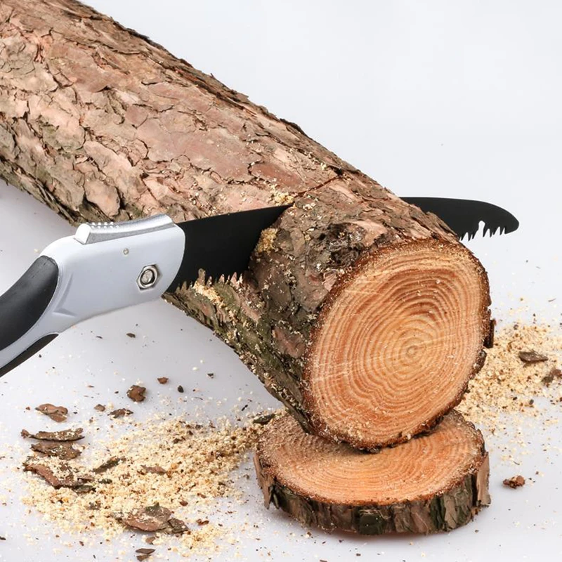 

SK5 Steel Folding Saw Mini Hand Saw Band TPR Man Handle Foldable Saw Is Used For Camping Wood Outdoor Cutting Hand Tools